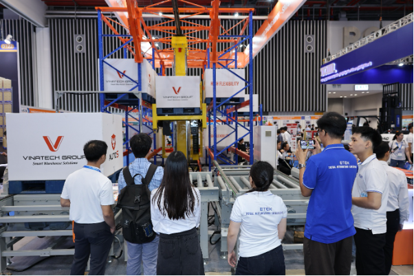 Giải pháp kho tự động Vinatech Group trở thành tâm điểm trải nghiệm tại VILOG 2026 - Ảnh 2.