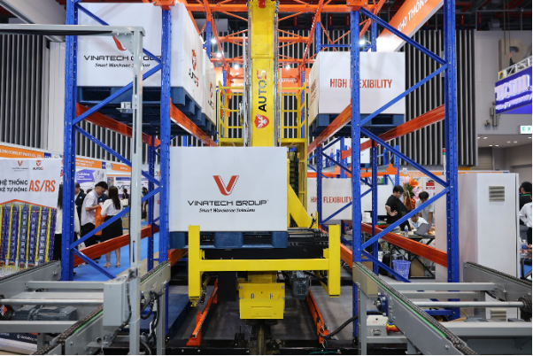 Giải pháp kho tự động Vinatech Group trở thành tâm điểm trải nghiệm tại VILOG 2026 - Ảnh 4.