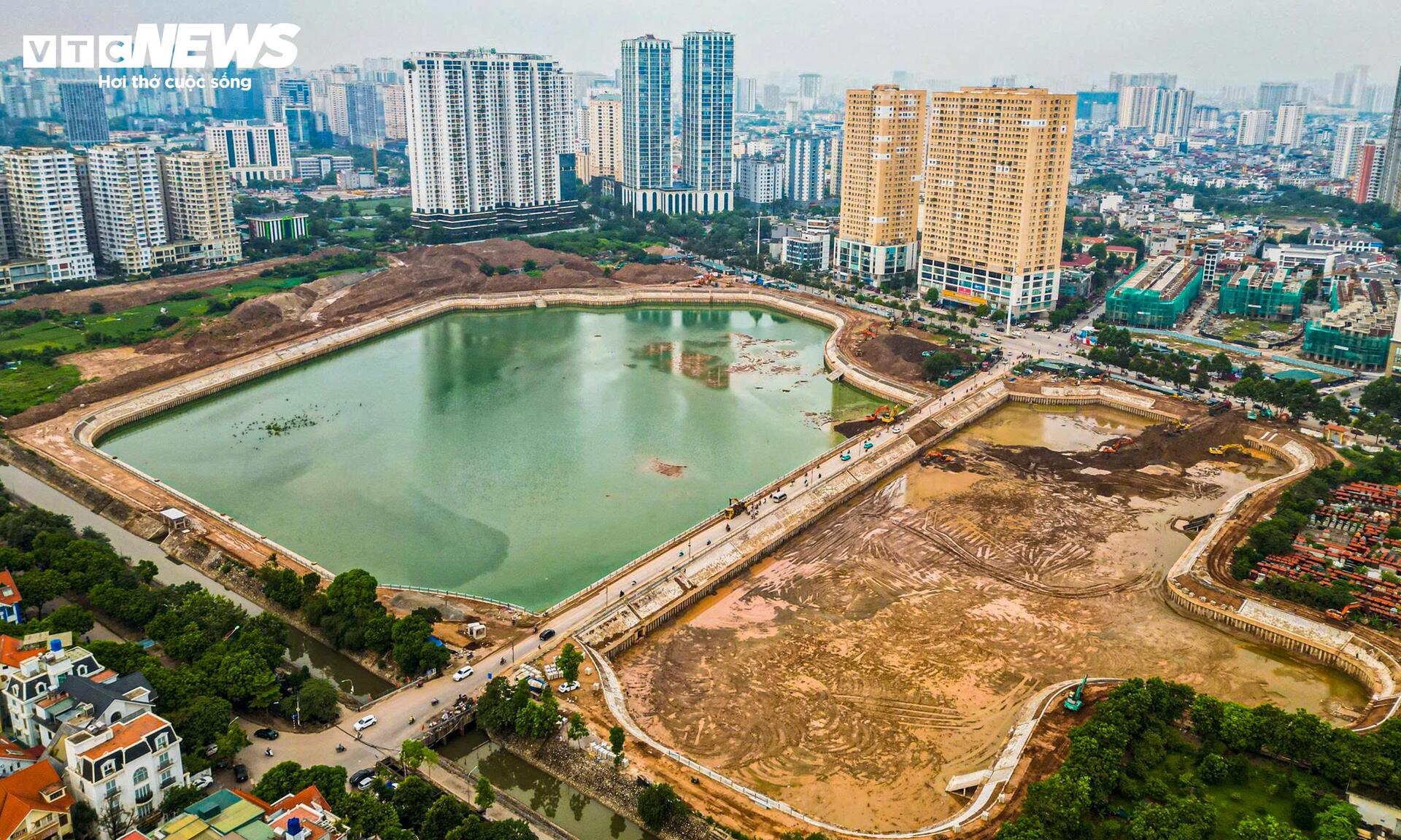 Hà Nội đưa vào vận hành nhiều công trình chống ngập trước mùa mưa- Ảnh 3.