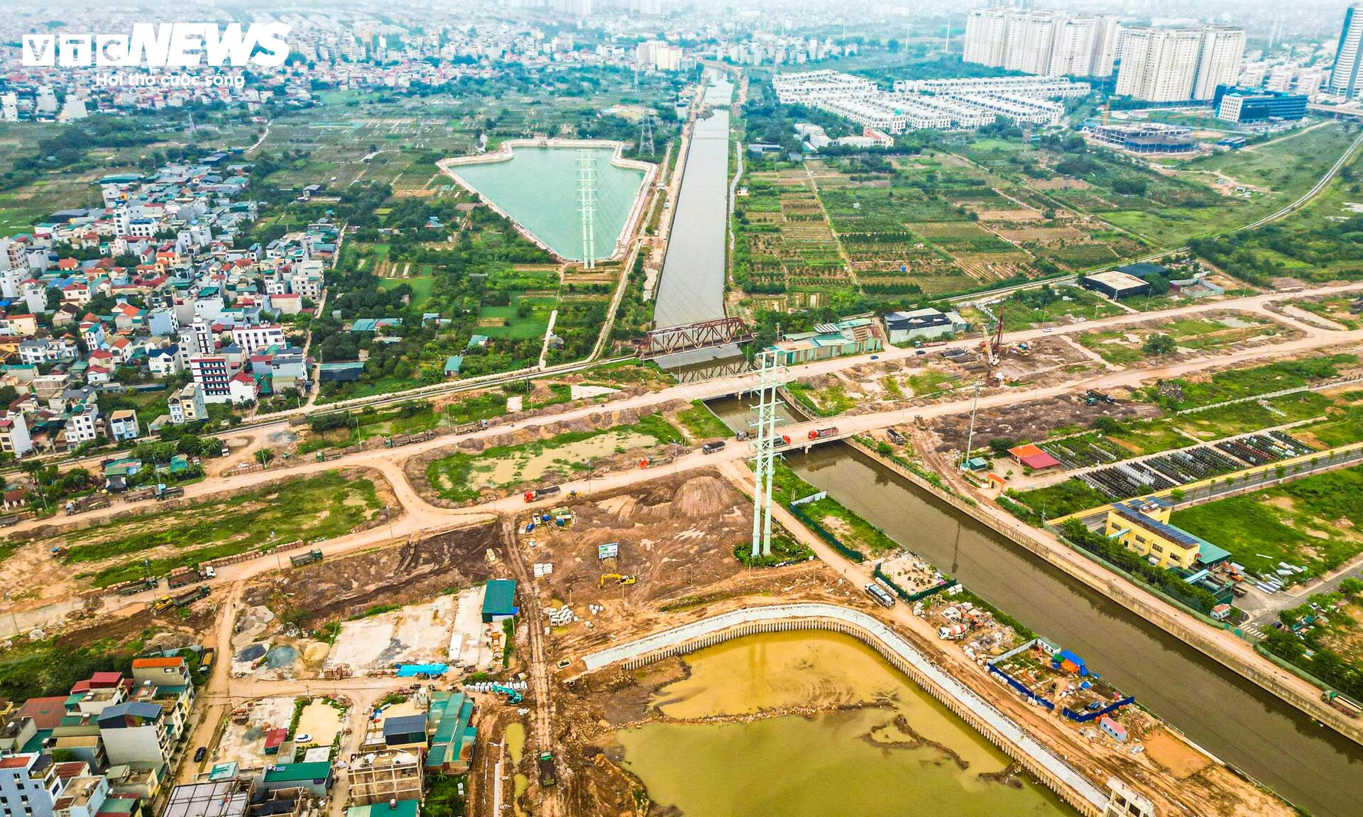 Hà Nội đưa vào vận hành nhiều công trình chống ngập trước mùa mưa- Ảnh 1.