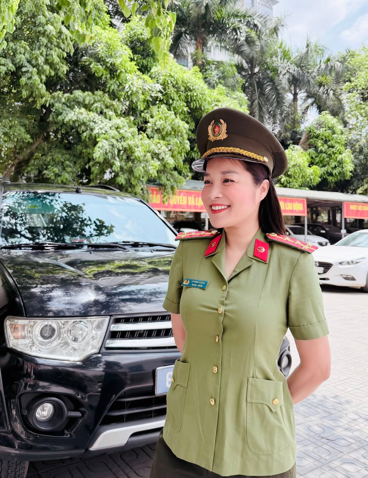Nàng "Vàng Anh" đình đám 40 tuổi thành đại úy công an, ngày càng đẹp gợi cảm, mạnh mẽ vượt biến cố- Ảnh 3.