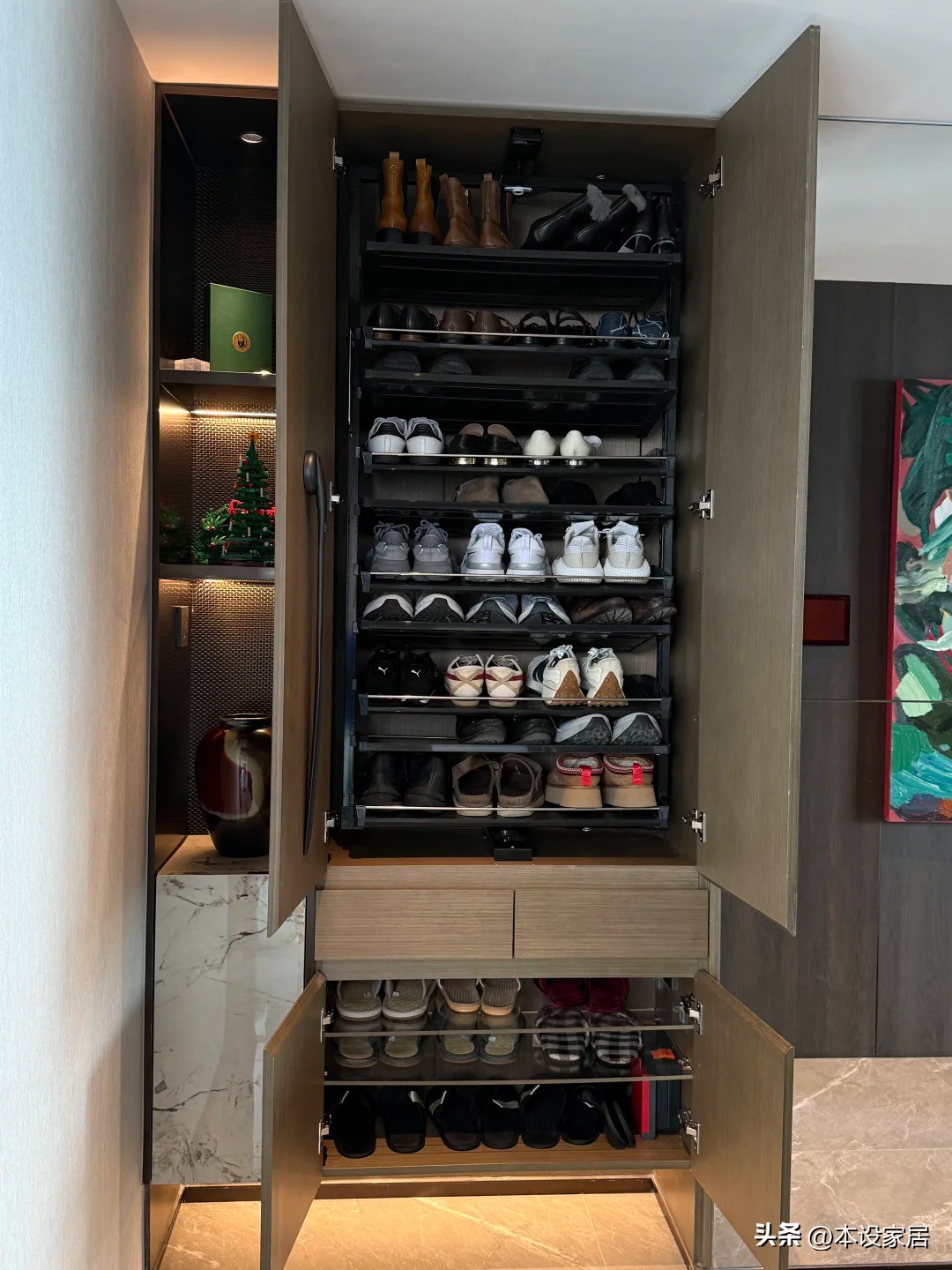 Cô gái 9X chi gần 1,8 tỷ đồng cải tạo căn hộ 141m² sau khi kết hôn: Thành quả khiến chồng cũng phải thừa nhận "gu thẩm mỹ quá đỉnh"- Ảnh 21.