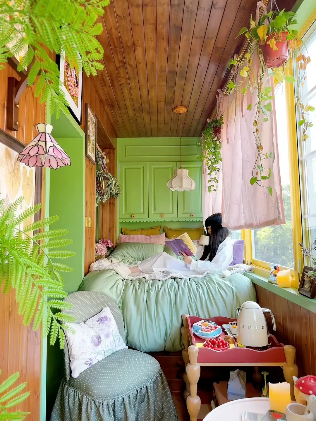 Không phải công chúa nhưng sống trong "lâu đài cổ tích" 90m2, ghế ngồi 12 triệu/chiếc - Ảnh 15.