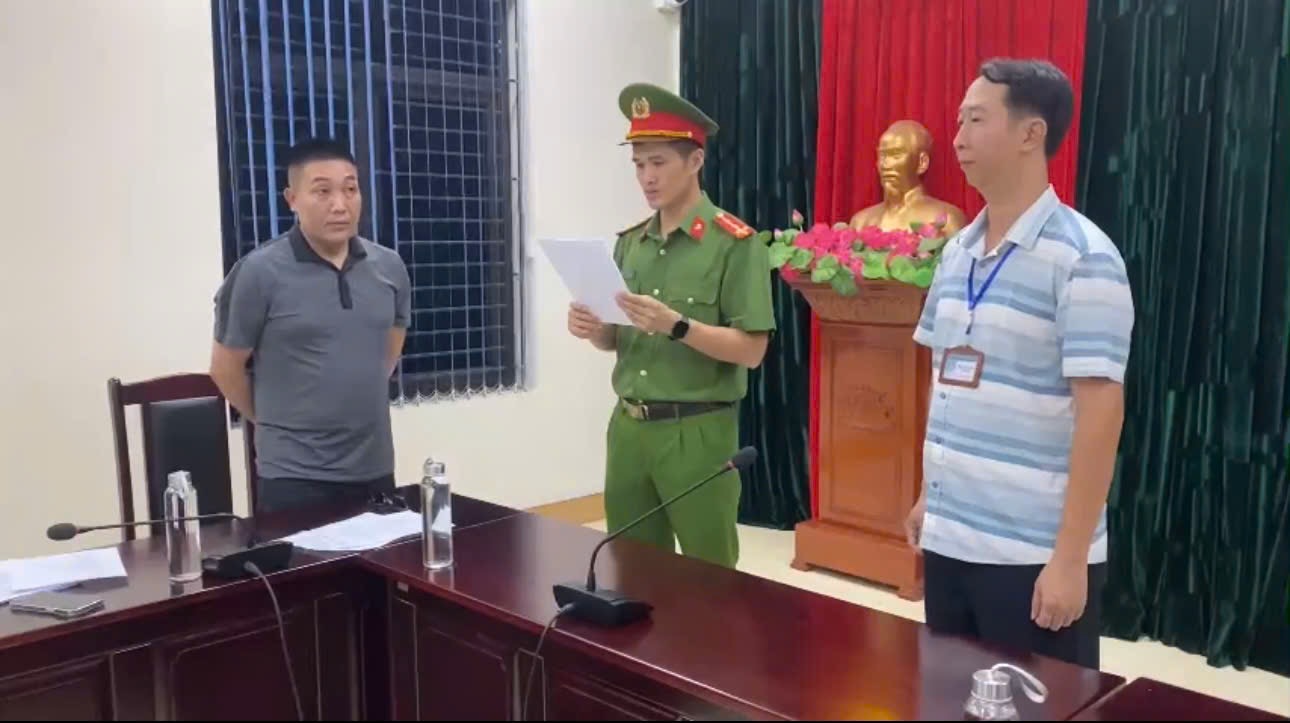 Thi hành lệnh tạm giam Giám đốc Trần Đức Thắng SN 1979 - Ảnh 1.