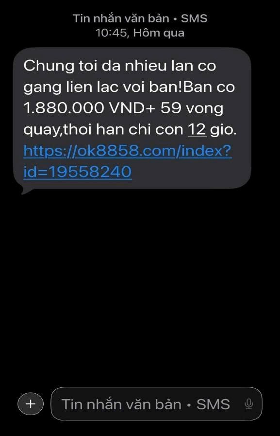 Công an thông báo đến tất cả những ai nhận được tin nhắn SMS có nội dung sau- Ảnh 3.