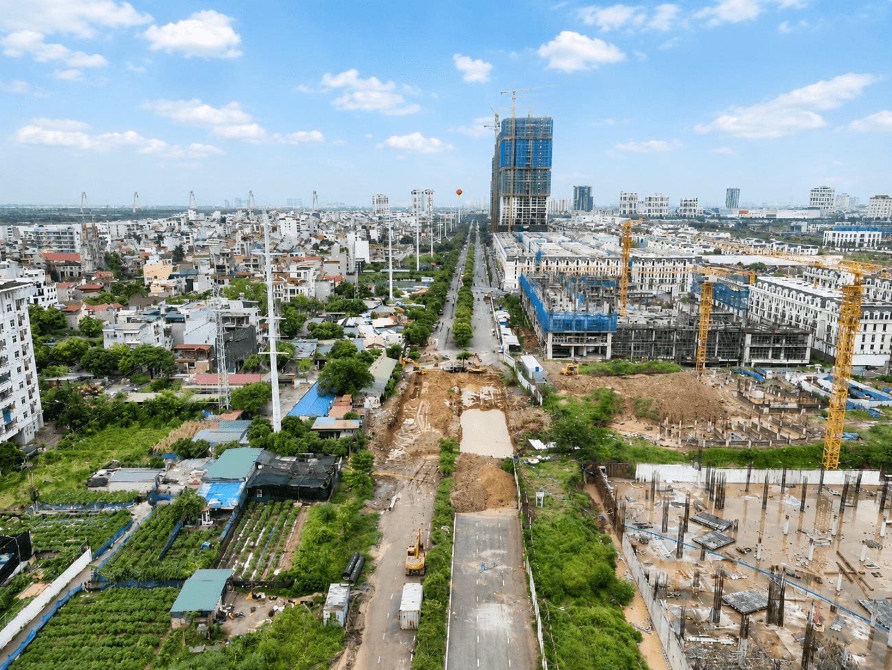 Ciputra gỡ nút thắt hạ tầng kéo dài một thập kỷ, loạt dự án của Sunshine tại đây đang có tiến độ ra sao?- Ảnh 1.