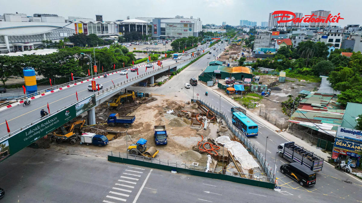 Hầm chui 6 làn Cổ Linh tăng tốc, phấn đấu thông xe trước Tết- Ảnh 2.