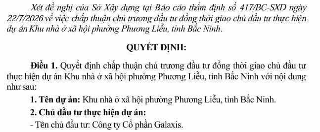 Bắc Ninh đạt đô thị loại I mở ra bước tiến mới của Luxora trong phân khúc nhà ở xã hội - Ảnh 1.