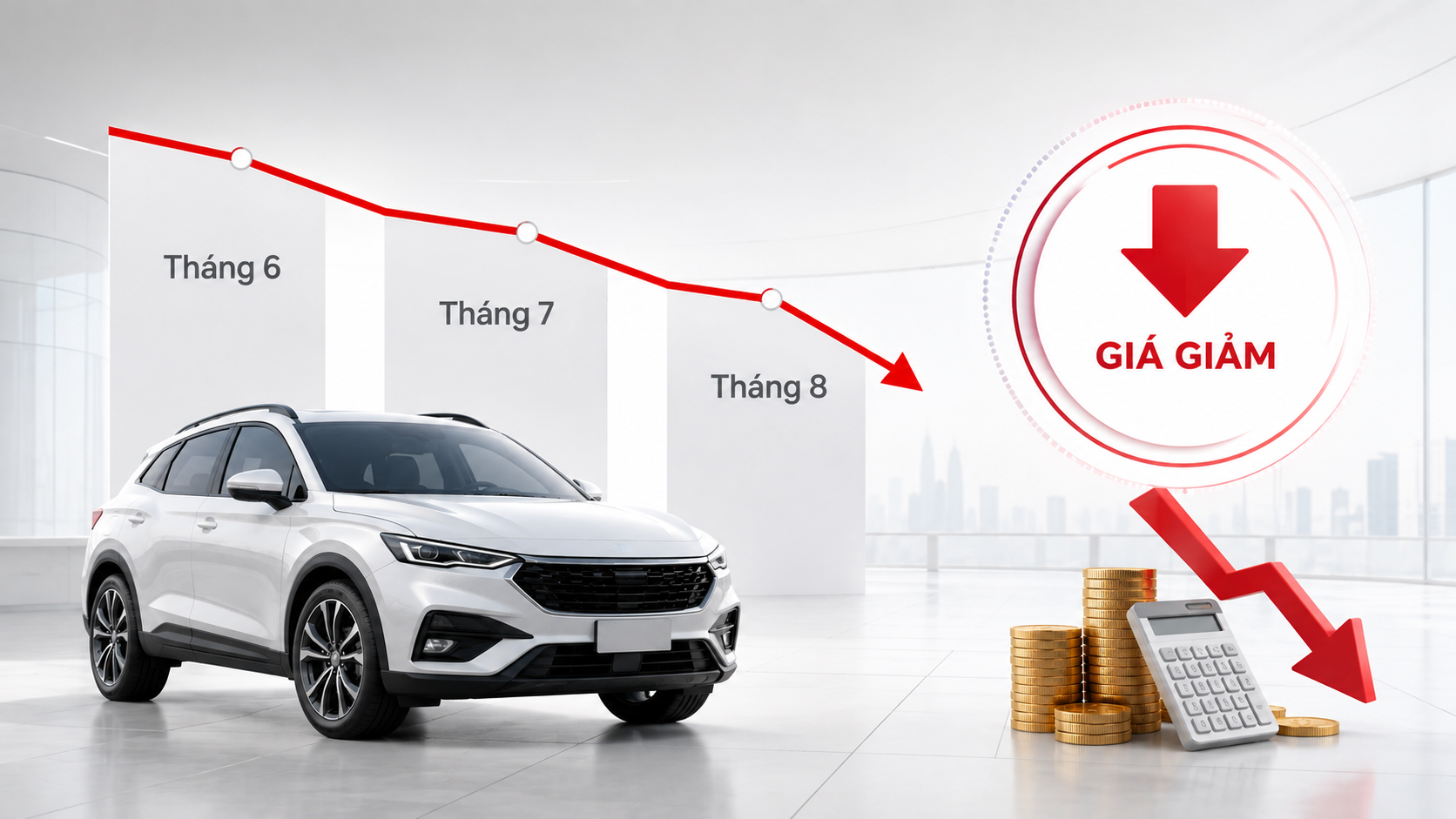 Giá ô tô tháng sau rẻ hơn tháng trước - bao giờ 'chạm sàn'? - Ảnh 1.