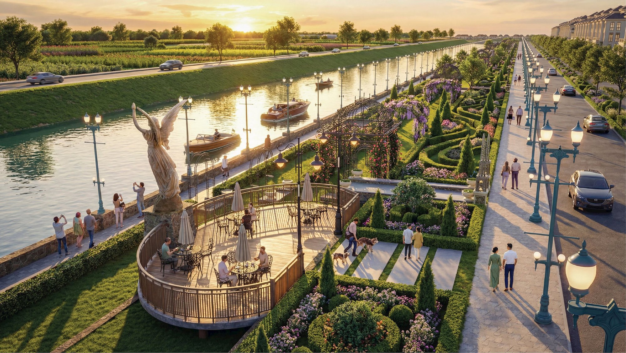 Có gì trong đại đô thị sinh thái gần 250ha, 11km ven sông vừa được Sunshine Group khởi công trên trục Tây Thăng Long?- Ảnh 7.