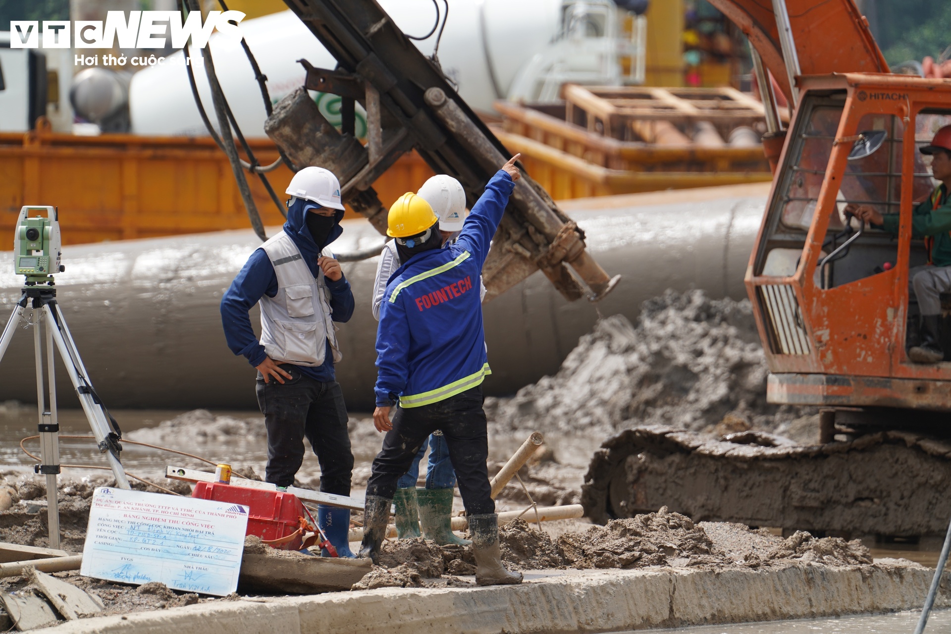 Cận cảnh đại công trường Trung tâm hành chính mới TP.HCM sau 3 tháng thi công- Ảnh 5.