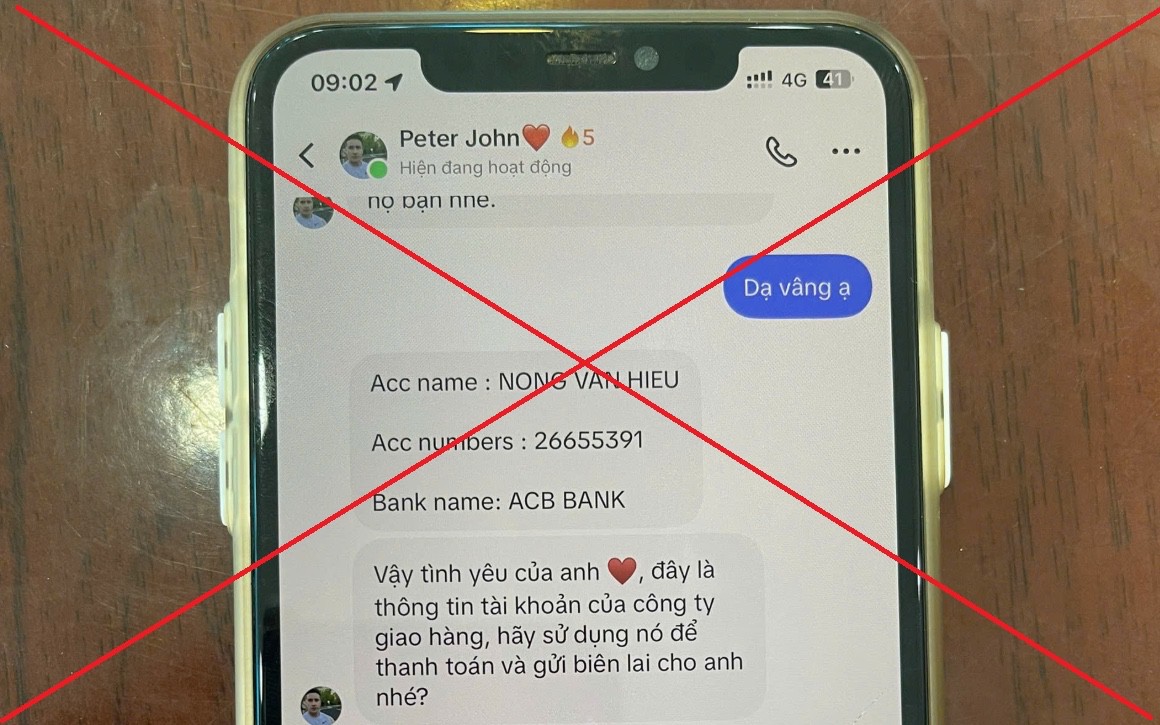 Vừa giao dịch thành công 201.000.000 đồng tới tài khoản VPBank của "Nguyen Duc Lo", người đàn ông SN 1978 lập tức báo công an - Ảnh 2.