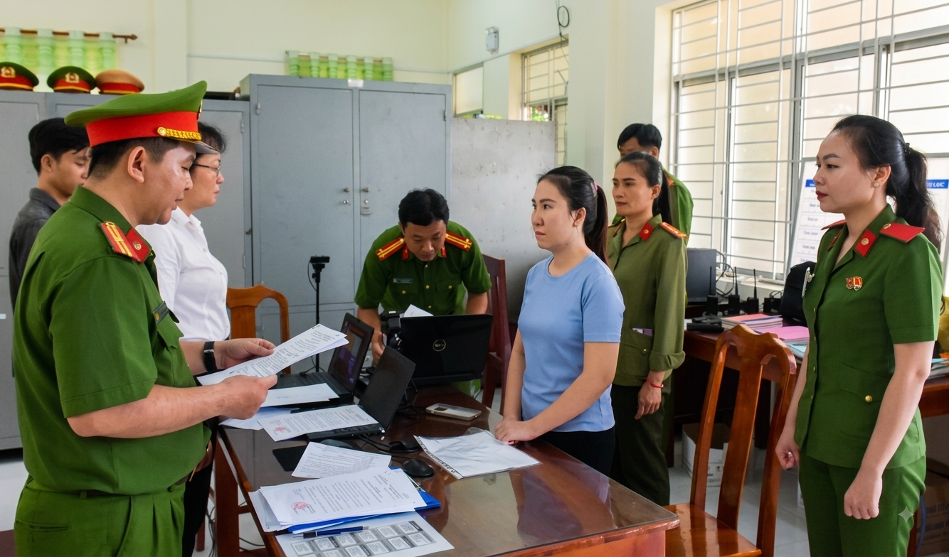Lệnh khám xét nơi ở, bắt tạm giam Nguyễn Thị Yến Thu SN 1994 - Ảnh 1.
