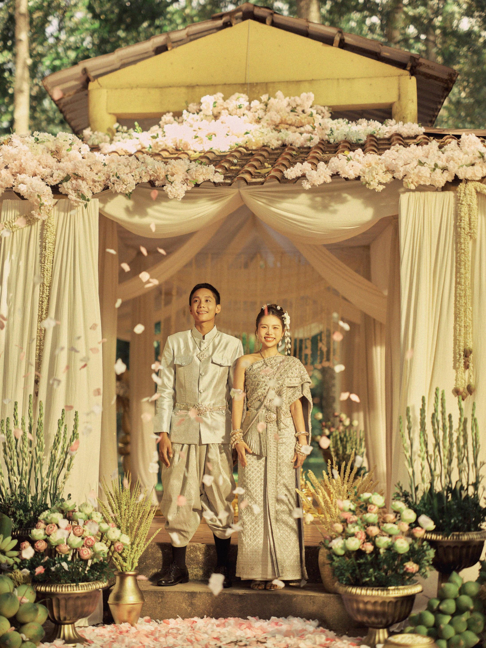 Đằng sau tục lệ đặc biệt trong đám cưới Khmer Nam Bộ của Phương Mỹ Chi- Ảnh 12.