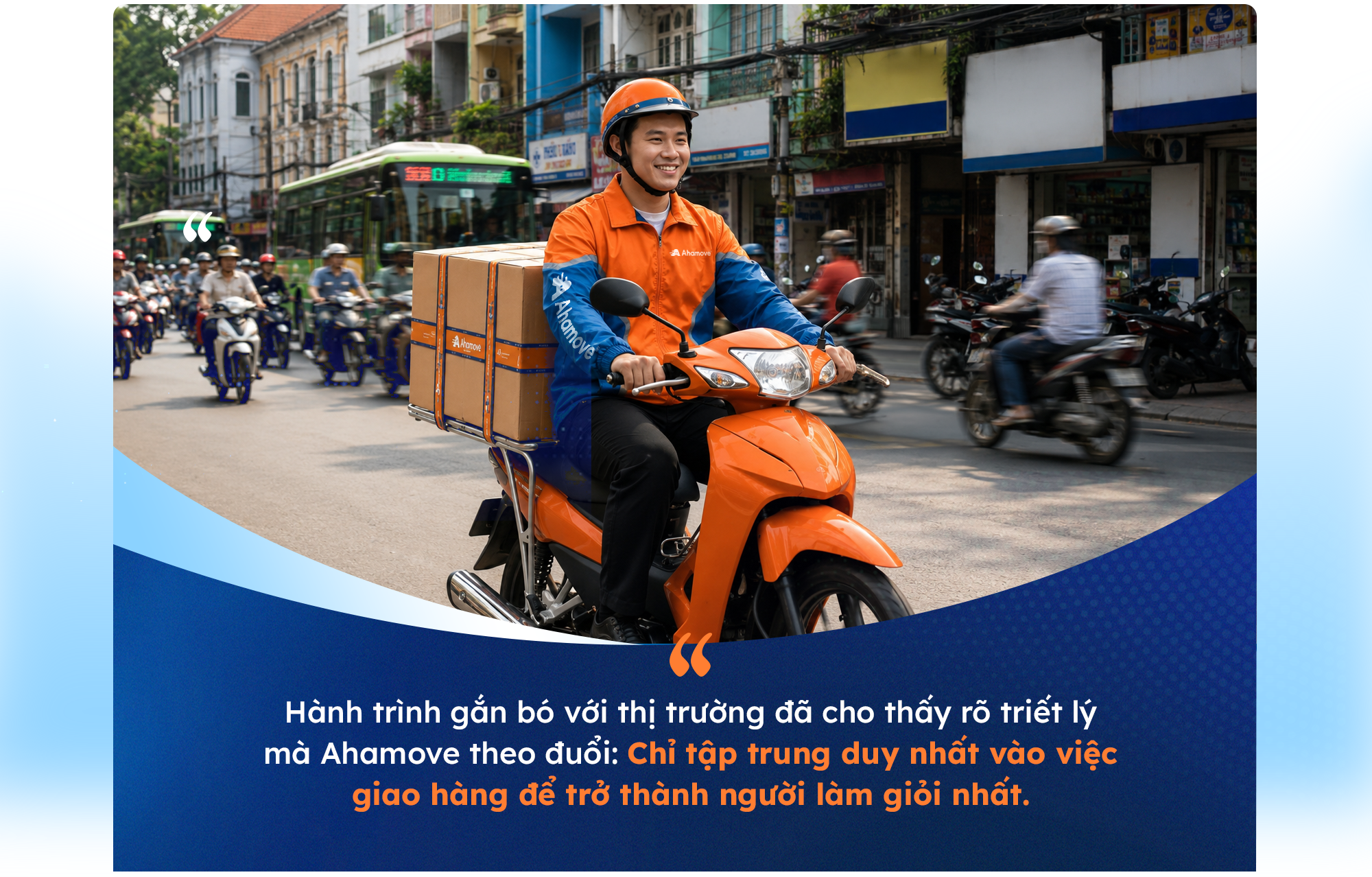 “Sinh nhật chuyển mình” tuổi 11, Ahamove thành công vẽ nên chân dung chuyên gia giao hàng - Ảnh 10. “Sinh nhật chuyển mình” tuổi 11, Ahamove thành công vẽ nên chân dung chuyên gia giao hàng - Ảnh 10.
