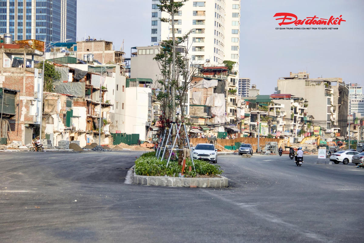 Tăng tốc thi công Vành đai 1 đoạn Hoàng Cầu - Voi Phục, mục tiêu thông tuyến trước ngày 2/9- Ảnh 10.