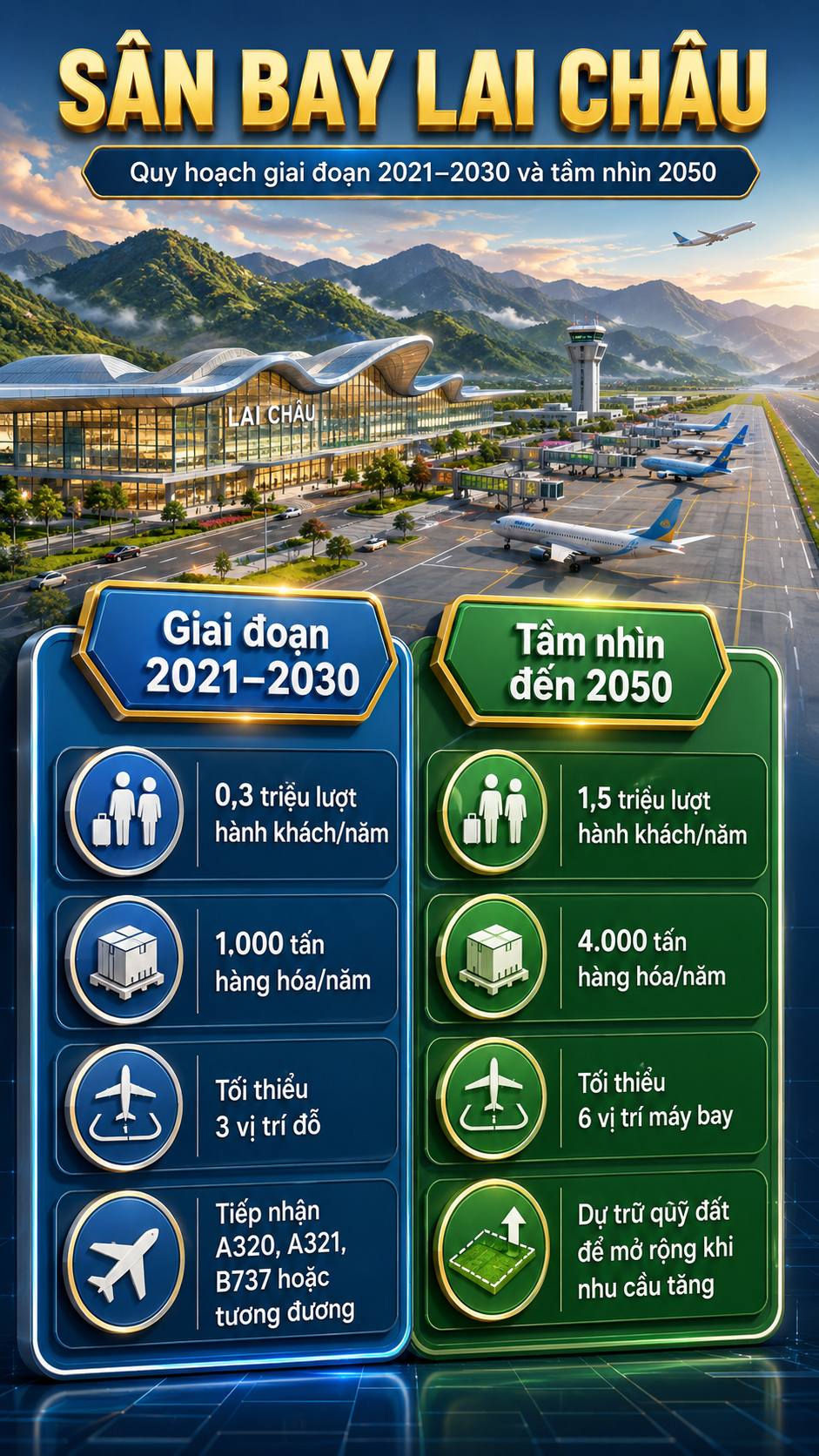 Tỉnh ít dân nhất Việt Nam sẽ sớm có sân bay? - Ảnh 1.
