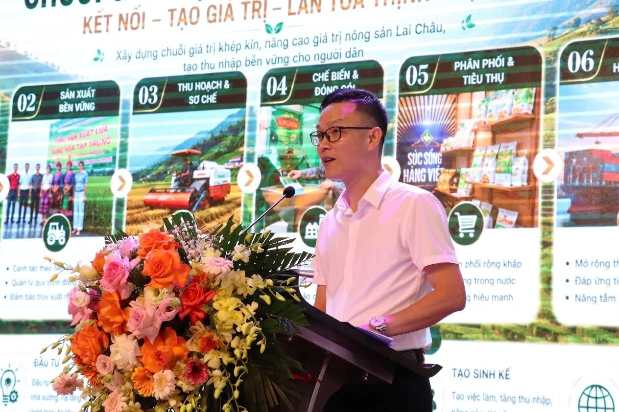 Phó Chủ tịch Hội Doanh nhân trẻ Việt Nam: Một con đường thuận lợi hơn sẽ giúp hàng hóa đi xa hơn, nhưng một chuỗi liên kết tốt sẽ giúp giá trị ở lại nhiều hơn với địa phương- Ảnh 1.