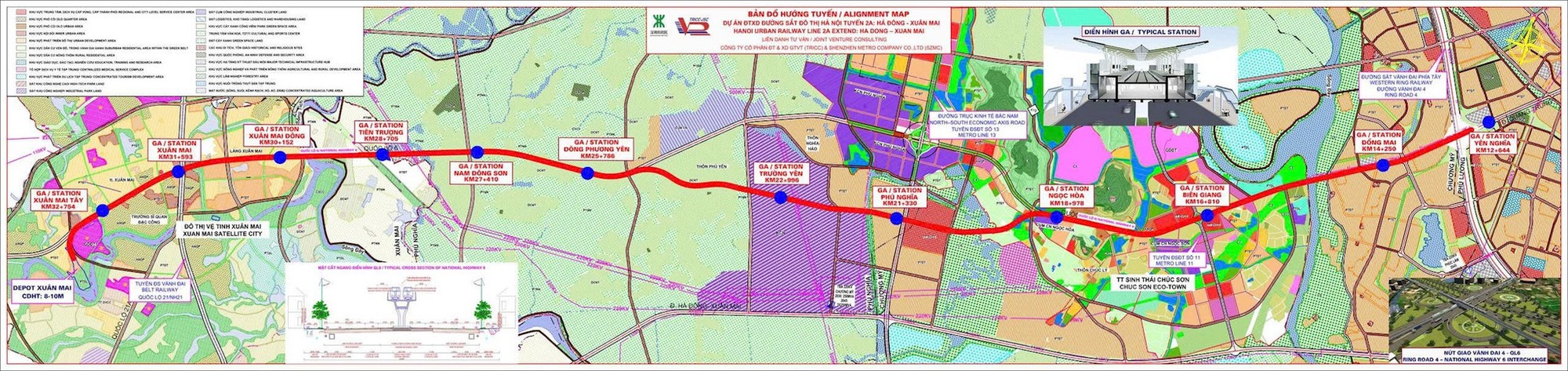 Lấy ý kiến cộng đồng về phương án kéo dài tuyến metro 2A- Ảnh 1.
