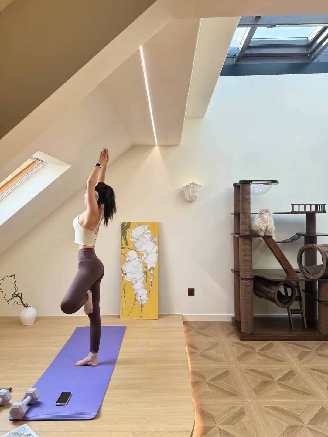 Xây gác mái để ngâm mình, tập yoga: Xu hướng 