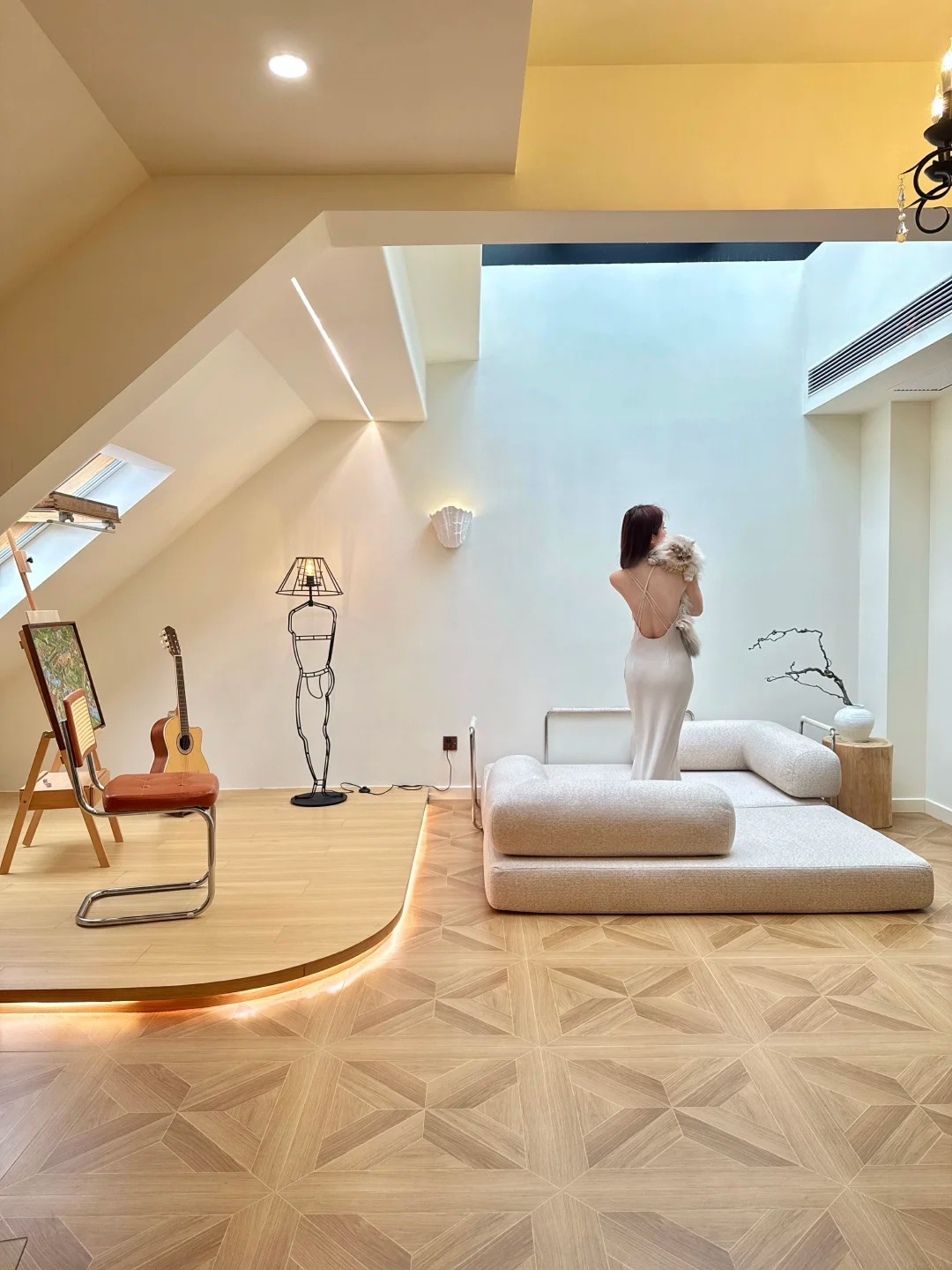 Xây gác mái để ngâm mình, tập yoga: Xu hướng 