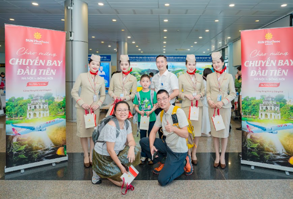 Sun PhuQuoc Airways đưa Đồng Hới gia nhập mạng bay nội địa, thúc đẩy liên kết Bắc Trung Bộ - Ảnh 3.
