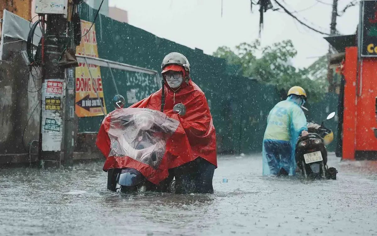 Tin mới về đợt mưa to đến rất to nhiều ngày liên tiếp ở Bắc Bộ - Ảnh 1.