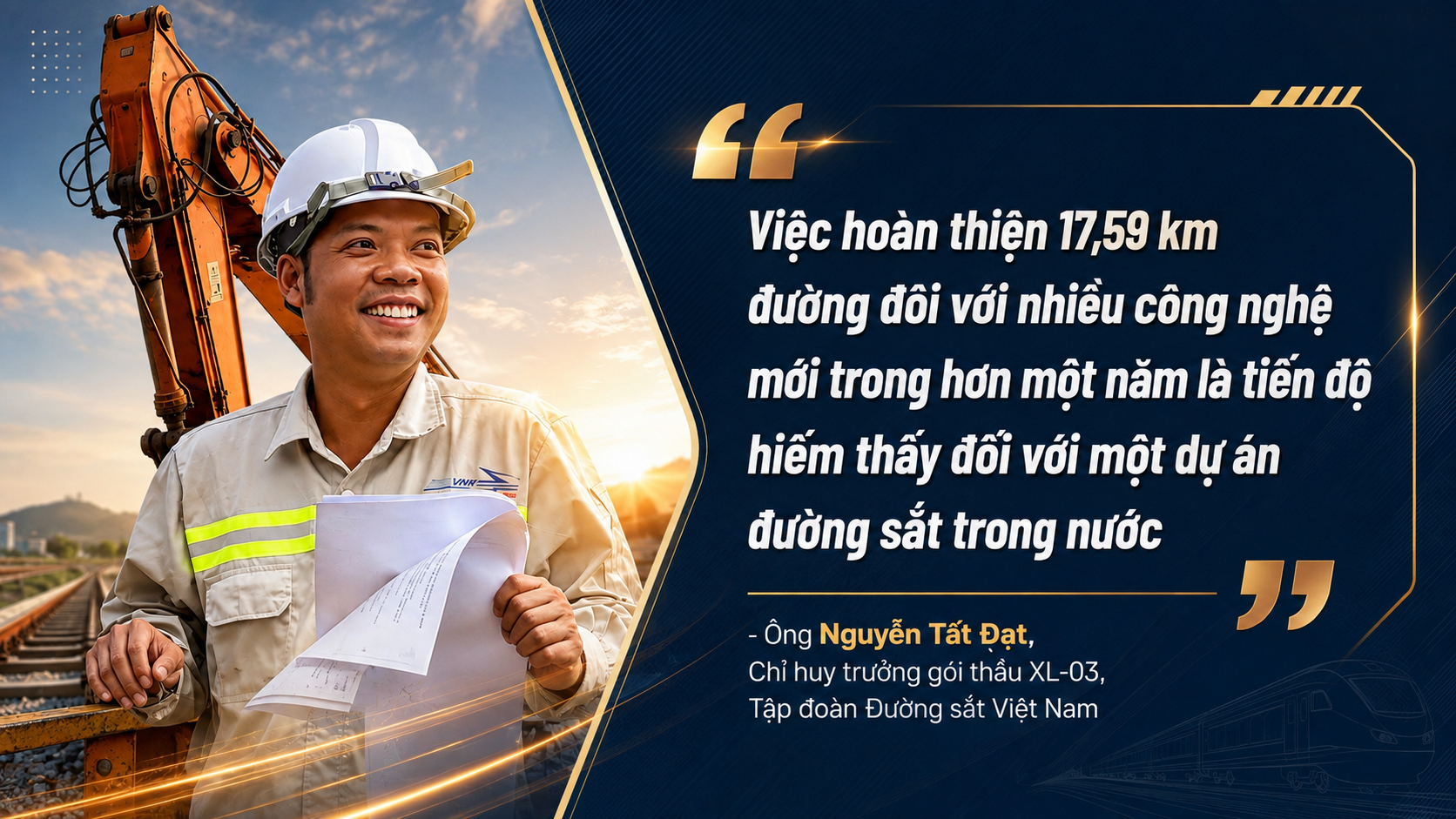 Cuộc chạy đua của 600 người để lập kỷ lục chưa từng có tại tuyến đường sắt 9.000 tỷ đồng trên đảo Việt Nam- Ảnh 2.