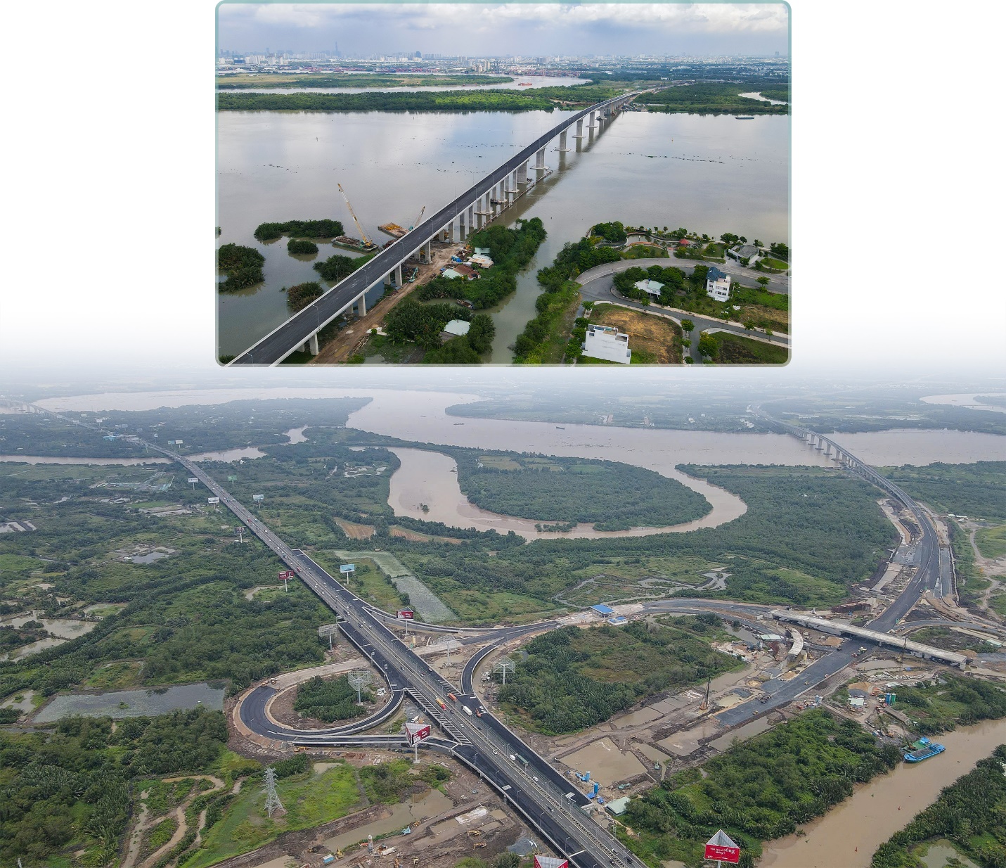 Ba cây cầu giúp Đại Phước tận dụng thế ‘sát vách’ TP HCM - Ảnh 2. Ba cây cầu giúp Đại Phước tận dụng thế ‘sát vách’ TP HCM - Ảnh 2.