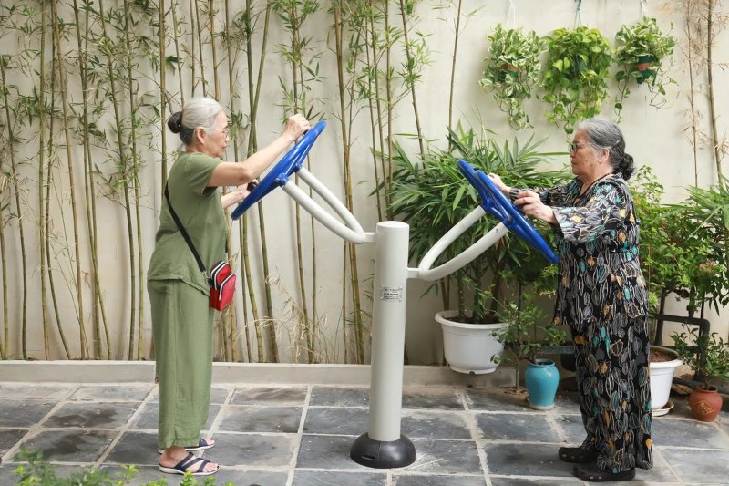 Việt Nam vừa có thêm 1 "viện dưỡng lão" công lập giá 5 triệu đồng/tháng: Sáng đưa đi, chiều đón về, đã có 20 người đăng ký - Ảnh 5.