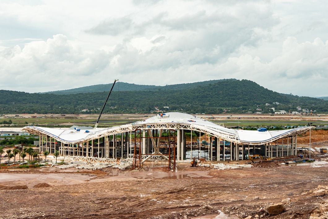 Sân bay quốc tế duy nhất ở Việt Nam mang hình Phượng hoàng lửa đang 'lộ diện' giữa đảo Ngọc- Ảnh 10. Sân bay quốc tế duy nhất ở Việt Nam mang hình Phượng hoàng lửa đang 'lộ diện' giữa đảo Ngọc- Ảnh 10.