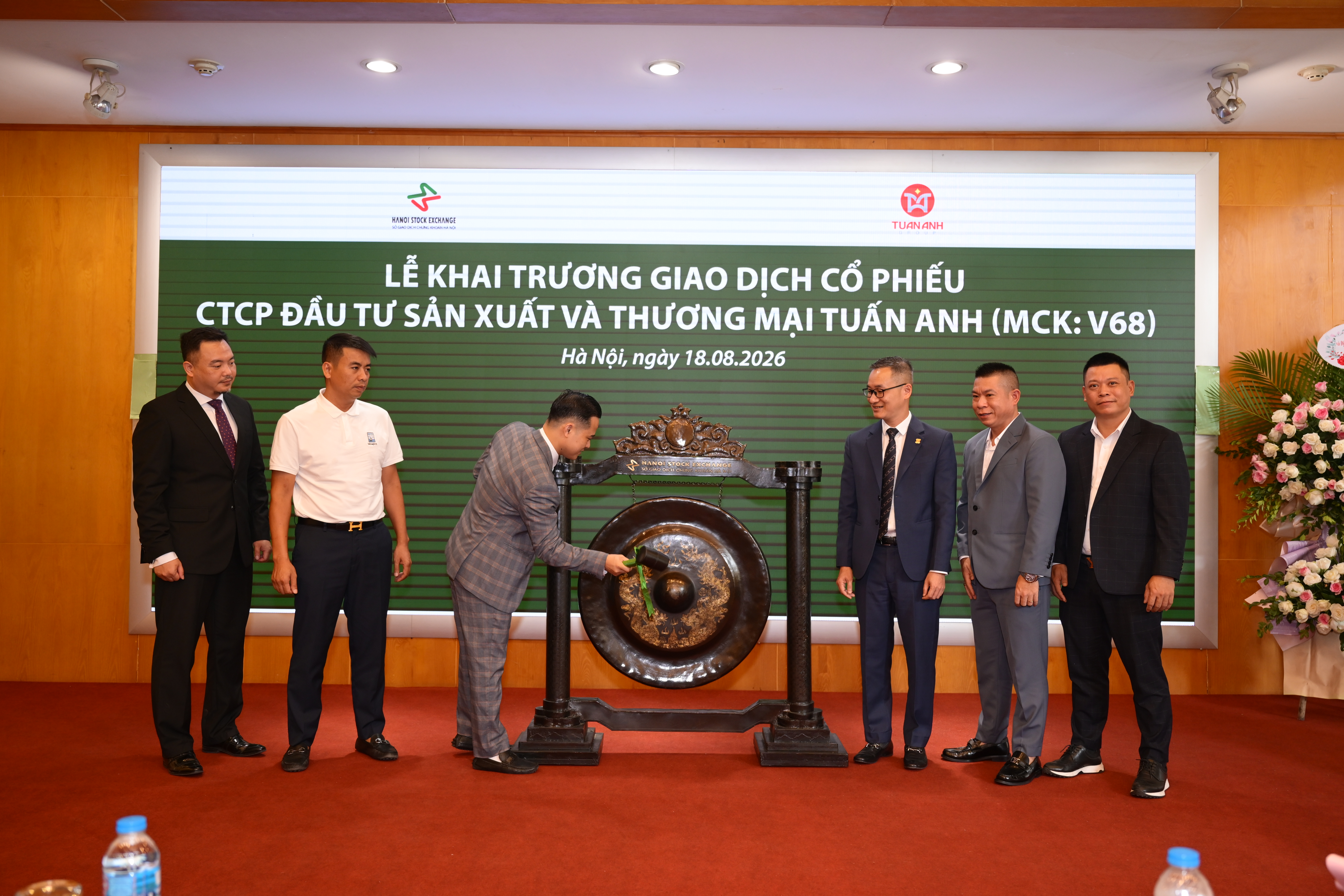 Tuấn Anh Group (V68) chính thức chào sàn: Doanh nghiệp sản xuất chăn ga gối đệm hàng đầu Việt Nam gia nhập thị trường vốn - Ảnh 1.