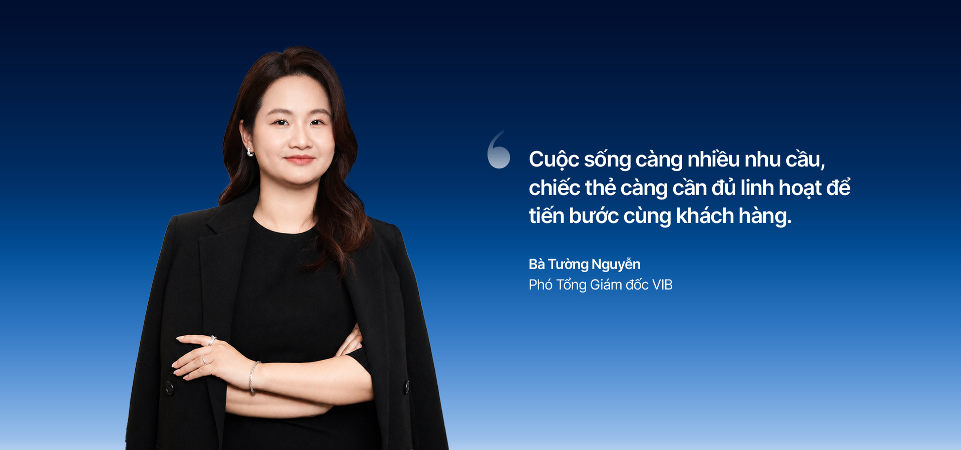 VIB: Khách hàng cần nhiều giá trị hơn, nhưng không nhất thiết cần thêm nhiều chiếc thẻ - Ảnh 1. VIB: Khách hàng cần nhiều giá trị hơn, nhưng không nhất thiết cần thêm nhiều chiếc thẻ - Ảnh 1.