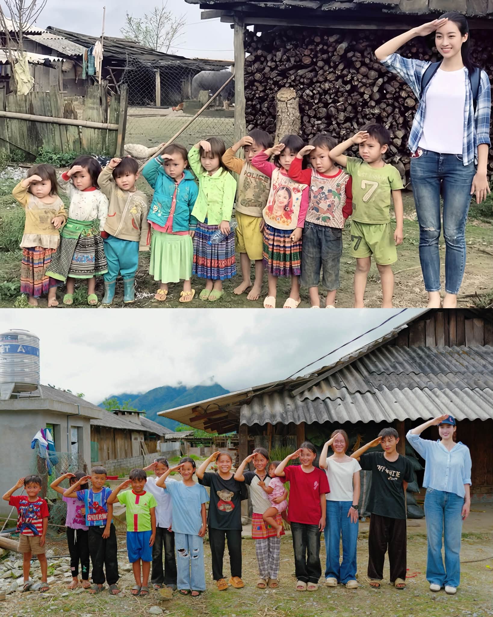 Đỗ Mỹ Linh trở lại bản Cu Vai, hình ảnh sau 10 năm gây xúc động- Ảnh 2.