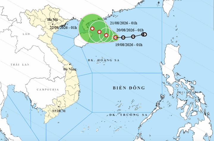 Tin mới nhất về đợt mưa lớn ở miền Bắc và dự báo đường đi của áp thấp nhiệt đới- Ảnh 1.