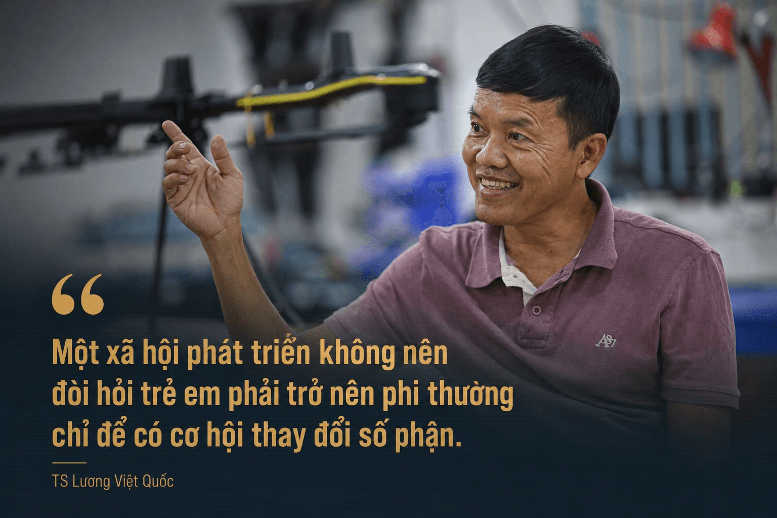 Người Việt đầu tiên xuất khẩu UAV sang Mỹ: “Tôi mong không ai phải lớn lên trong hoàn cảnh như mình”- Ảnh 3.