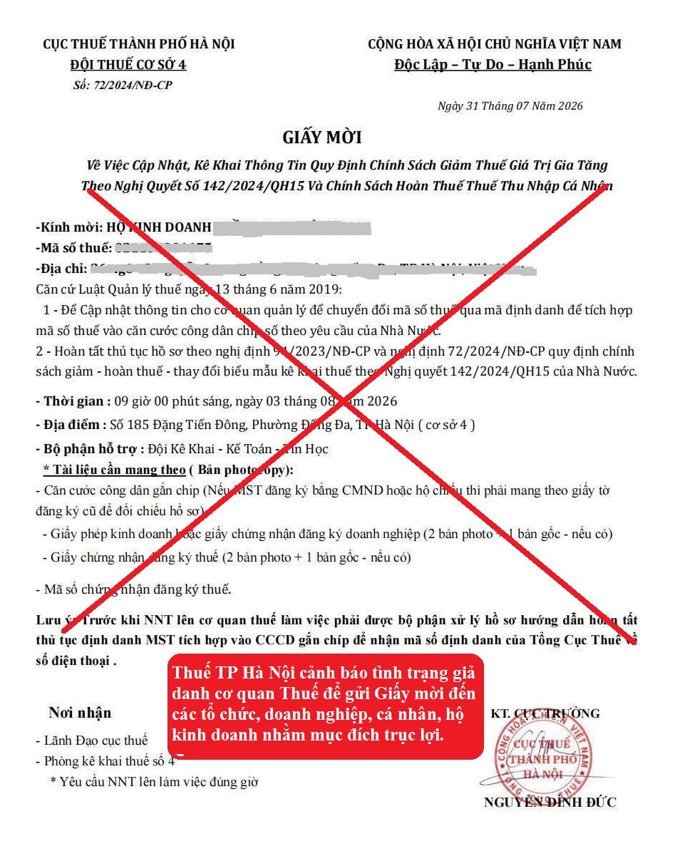 Khuyến cáo người nộp thuế lưu ý các dấu hiệu nhận biết website và thông tin giả mạo cơ quan Thuế để lừa đảo- Ảnh 1.