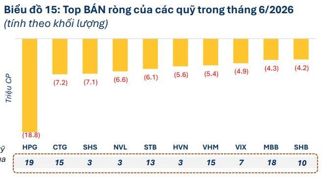 Một cổ phiếu "quốc dân" bất ngờ bị 19 quỹ cùng "xả hàng"- Ảnh 1.