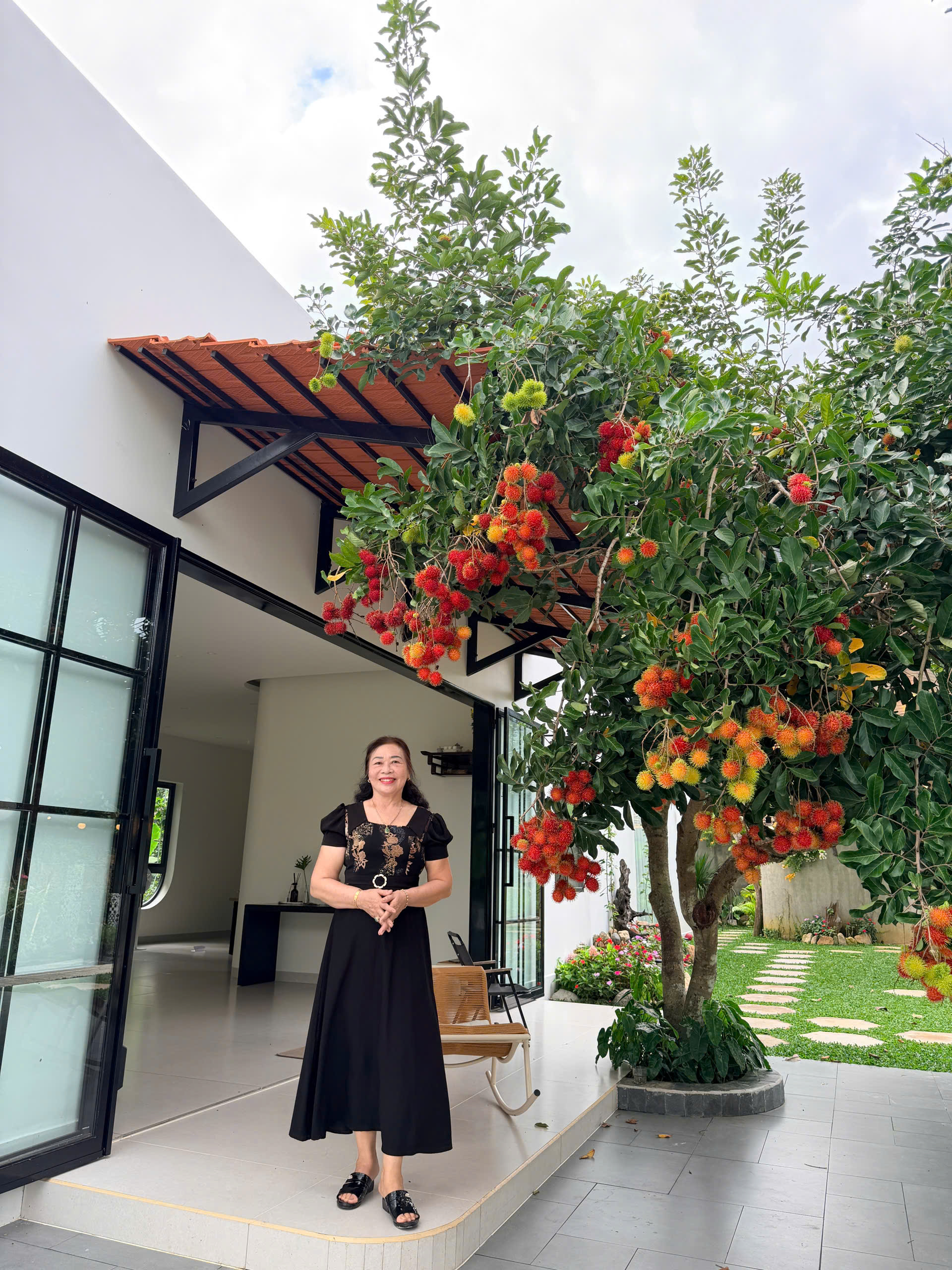 Căn nhà có cây chôm chôm cả MXH “khao khát”: Nằm giữa khuôn viên 6.000m2 ở Lâm Đồng, là món quà thừa kế- Ảnh 4.