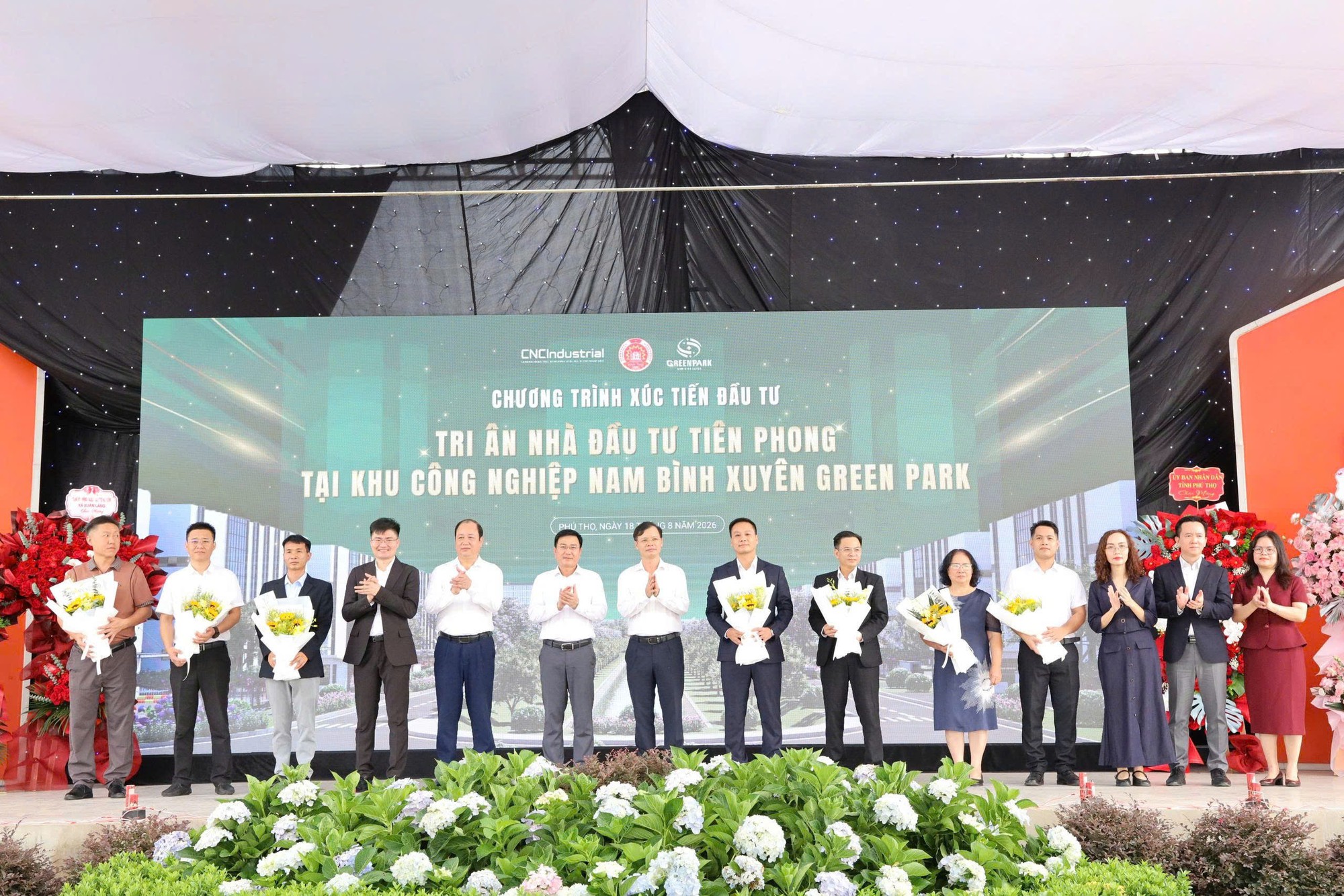 Tập đoàn CNCTech khánh thành hạ tầng giai đoạn 1 KCN Nam Bình Xuyên Green Park gần 300 ha tại Phú Thọ- Ảnh 6. Tập đoàn CNCTech khánh thành hạ tầng giai đoạn 1 KCN Nam Bình Xuyên Green Park gần 300 ha tại Phú Thọ- Ảnh 6.