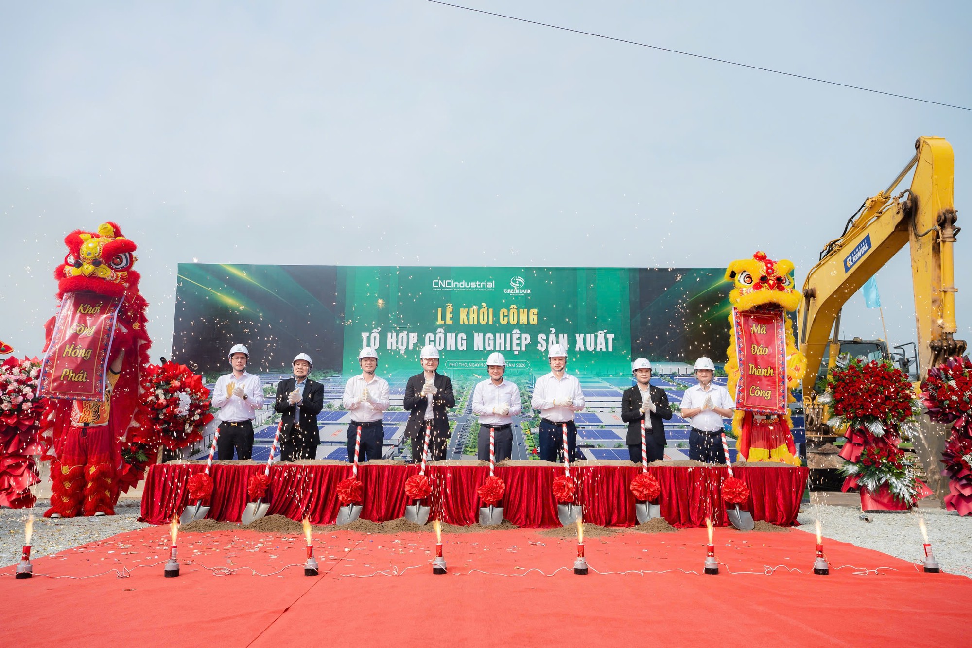 Tập đoàn CNCTech khánh thành hạ tầng giai đoạn 1 KCN Nam Bình Xuyên Green Park gần 300 ha tại Phú Thọ- Ảnh 7. Tập đoàn CNCTech khánh thành hạ tầng giai đoạn 1 KCN Nam Bình Xuyên Green Park gần 300 ha tại Phú Thọ- Ảnh 7.