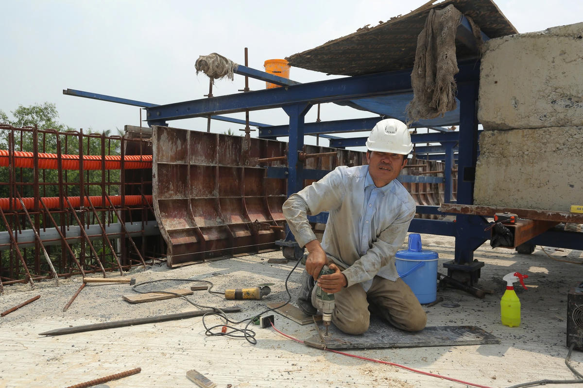 Hiện trạng nút giao Tân Vạn quy mô 3 tầng trên tuyến Vành đai 3 TPHCM- Ảnh 5.
