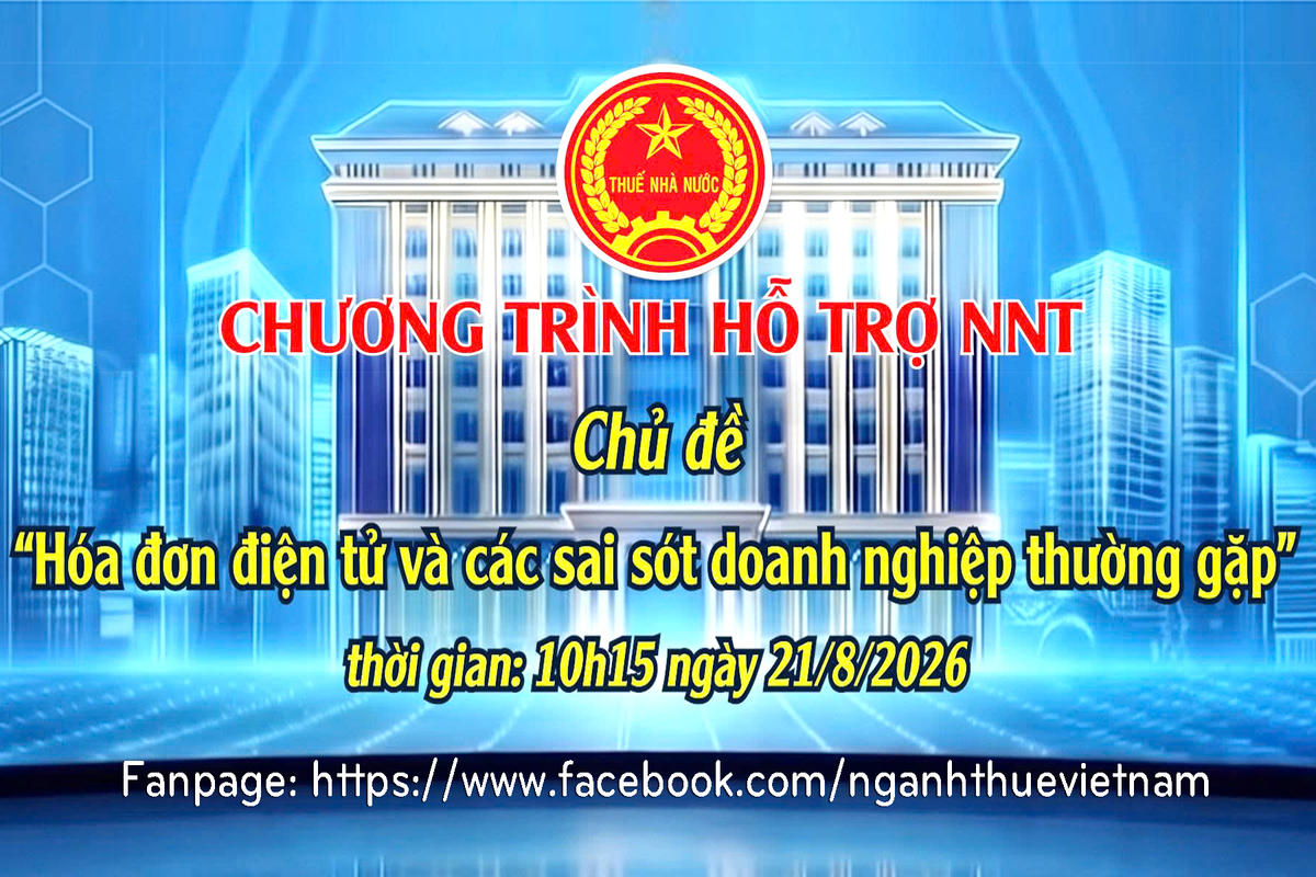 Cục Thuế triển khai chuỗi livestream hỗ trợ người nộp thuế- Ảnh 1.