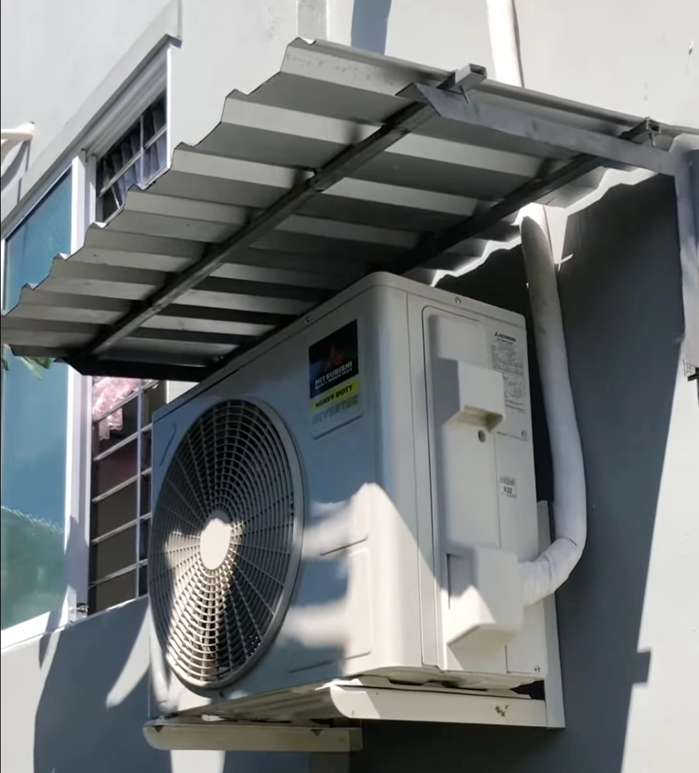 Lời khuyên cho những gia đình đang để cục nóng điều hòa ngoài ban công, trên mái nhà- Ảnh 2. Lời khuyên cho những gia đình đang để cục nóng điều hòa ngoài ban công, trên mái nhà- Ảnh 2.