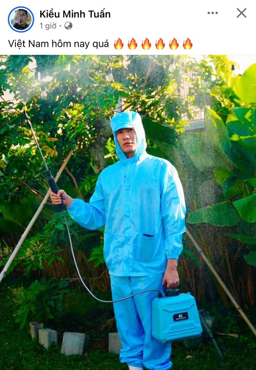 Dàn sao sau chiến thắng của đội tuyển Việt Nam: Tiểu Vy đính chính gấp, Mỹ Tâm vỡ oà, 1 nàng hậu xuống phố!- Ảnh 9. Dàn sao sau chiến thắng của đội tuyển Việt Nam: Tiểu Vy đính chính gấp, Mỹ Tâm vỡ oà, 1 nàng hậu xuống phố!- Ảnh 9.