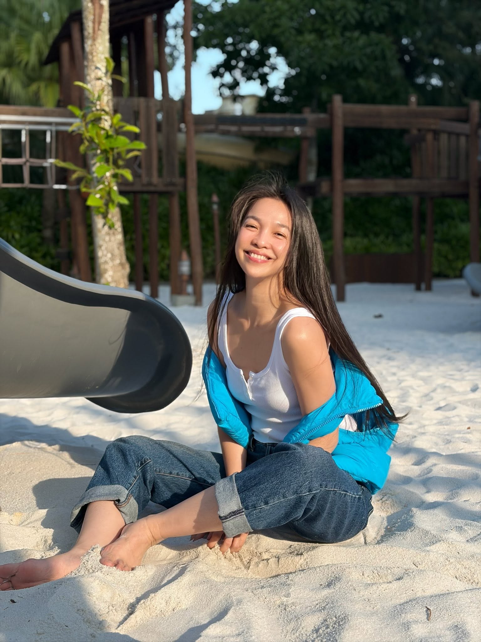 Mỹ nhân là ngoại lệ của showbiz Việt: Tuổi 45 vẫn trẻ mướt như gái đôi mươi, bác sĩ chẩn đoán "dậy thì muộn", sở hữu "liều thuốc" trẻ lâu không mất tiền mua - Ảnh 14.