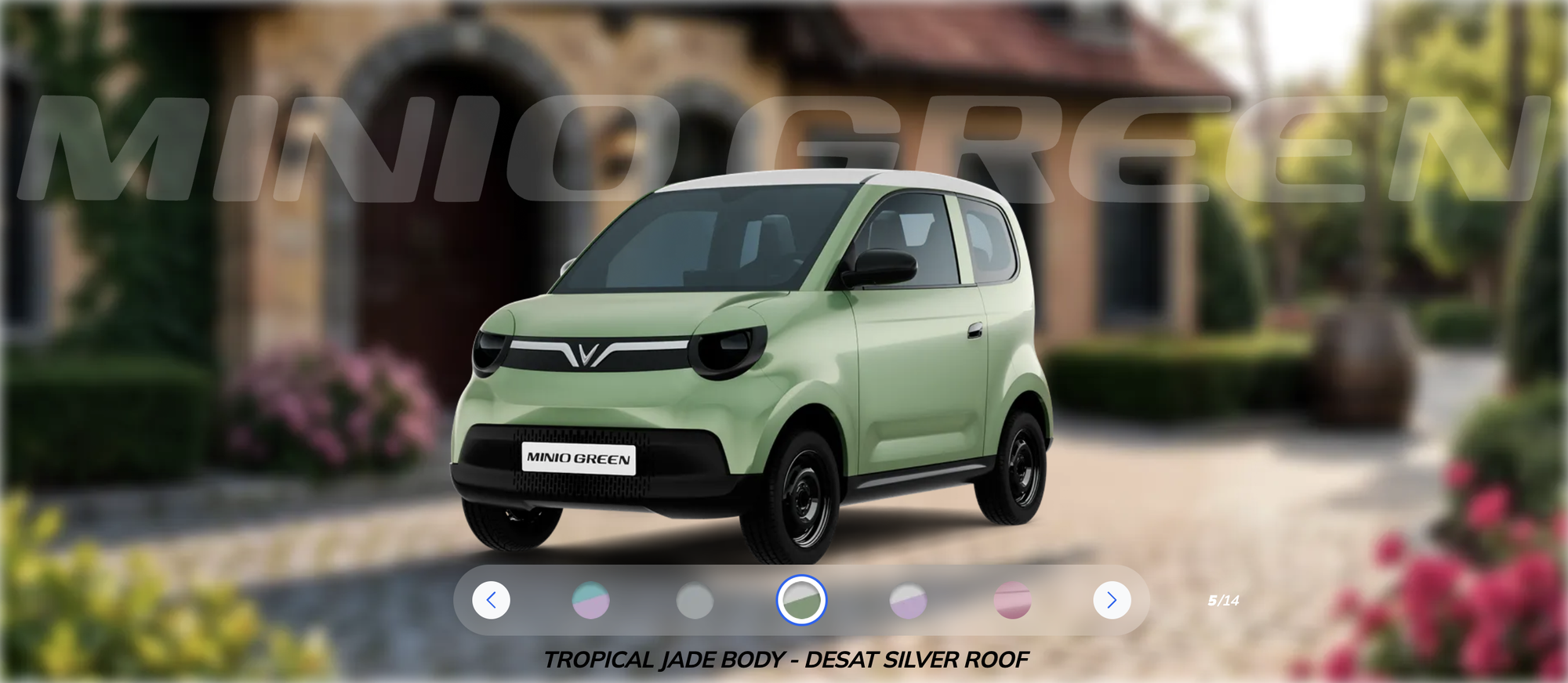 VinFast Minio Green có nhận diện mới: Đổi logo, phối màu sành điệu, thêm một trang bị mà nhà có trẻ em cần- Ảnh 3.