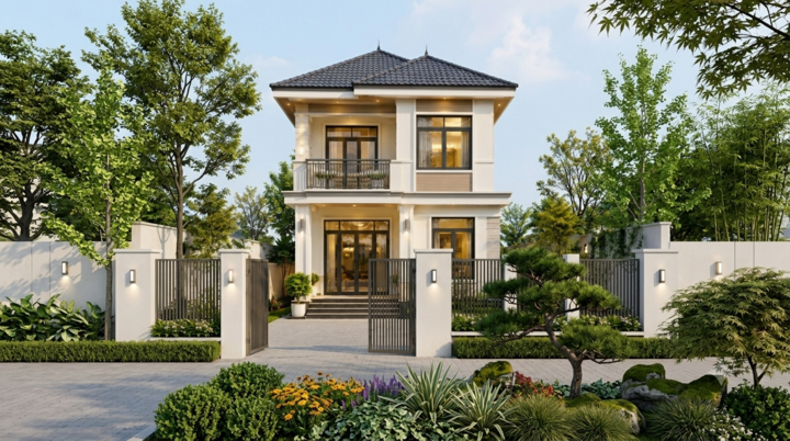 Xây nhà mái Nhật 2 tầng 60m² khoảng bao nhiêu tiền?- Ảnh 1.