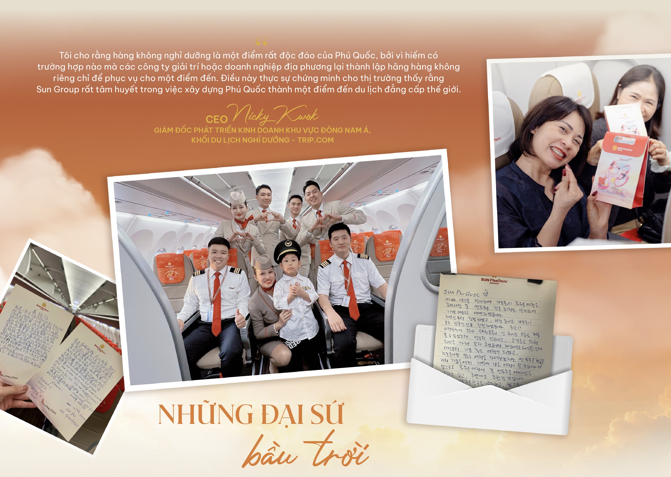 Những đại sứ bầu trời của Sun PhuQuoc Airways