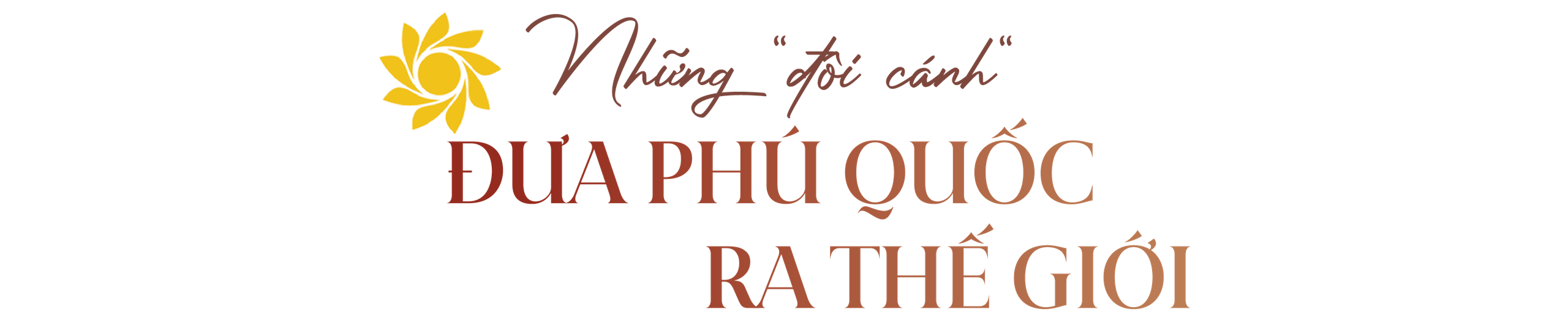 Những đôi cánh đưa Phú Quốc ra thế giới